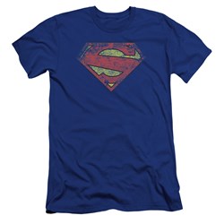 Superman - Mens New 52 Shield Premium Slim Fit T-Shirt