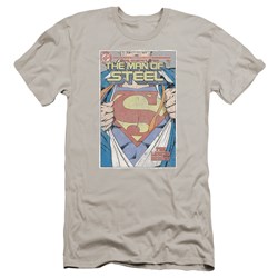 Superman - Mens Mos Cover Premium Slim Fit T-Shirt