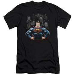 Superman - Mens Villains Premium Slim Fit T-Shirt