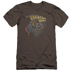 Superman - Mens Zod Greetings Premium Slim Fit T-Shirt