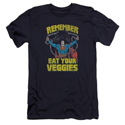 Superman - Mens Veggie Power Premium Slim Fit T-Shirt