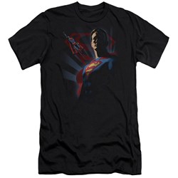 Superman - Mens Super Deco Premium Slim Fit T-Shirt
