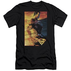 Superman - Mens Fireproof Premium Slim Fit T-Shirt