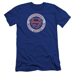 Superman - Mens Muscle Club Premium Slim Fit T-Shirt
