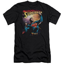 Superman - Mens Victory Premium Slim Fit T-Shirt