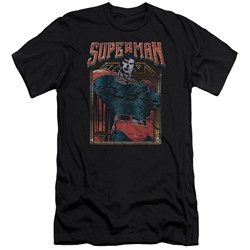 Superman - Mens Head Bang Premium Slim Fit T-Shirt