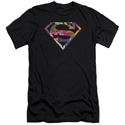 Superman - Mens Hawaiian Shield Premium Slim Fit T-Shirt