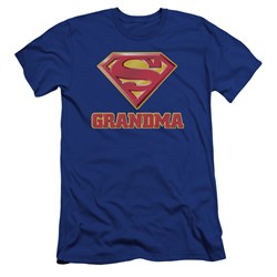Superman - Mens Super Grandma Premium Slim Fit T-Shirt