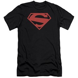Superman - Mens 52 Red Block Premium Slim Fit T-Shirt