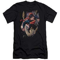 Superman - Mens Orbit Premium Slim Fit T-Shirt