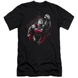 Superman - Mens Propaganda Superman Premium Slim Fit T-Shirt