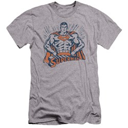 Superman - Mens Vintage Stance Premium Slim Fit T-Shirt