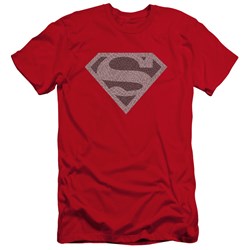 Superman - Mens Elephant Shield Premium Slim Fit T-Shirt