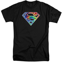 Superman - Mens Superman Tie Dye Logo Tall T-Shirt