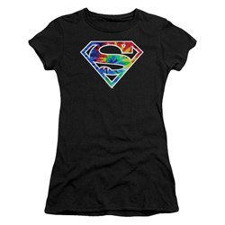 Superman - Juniors Superman Tie Dye Logo T-Shirt