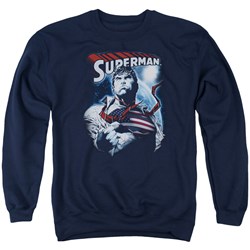 Superman - Mens Honor And Protect Sweater