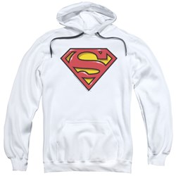 Superman - Mens Airbrush Shield Pullover Hoodie