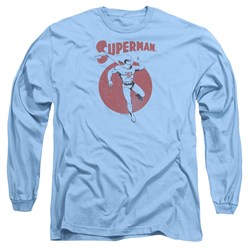 Superman - Mens Vintage Sphere Long Sleeve T-Shirt