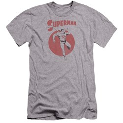 Superman - Mens Vintage Sphere Premium Slim Fit T-Shirt