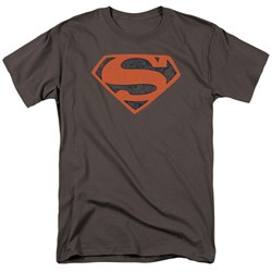 Superman - Mens Vintage Shield Collage T-Shirt