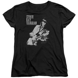 Stevie Ray Vaughan - Womens Live Alive T-Shirt