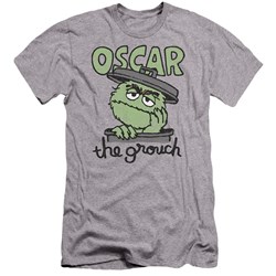 Sesame Street - Mens Canned Grouch Premium Slim Fit T-Shirt