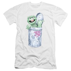 Sesame Street - Mens About That Street Life Premium Slim Fit T-Shirt