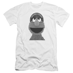 Sesame Street - Mens Elmo Lee Premium Slim Fit T-Shirt