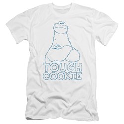 Sesame Street - Mens Tough Cookie Premium Slim Fit T-Shirt