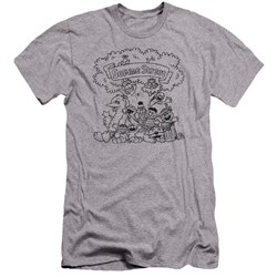 Sesame Street - Mens Simple Street Premium Slim Fit T-Shirt