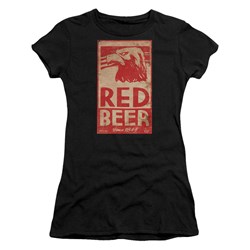 Archer - Juniors Red Beer Label T-Shirt