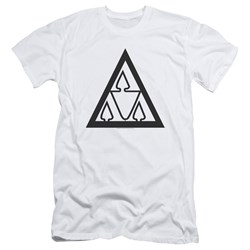 Revenge Of The Nerds - Mens Tri Lamb Logo Slim Fit T-Shirt