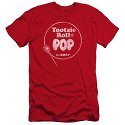 Tootsie Roll - Mens Tootsie Roll Pop Logo Premium Slim Fit T-Shirt