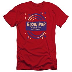 Tootsie Roll - Mens Blow Pop Rough Premium Slim Fit T-Shirt