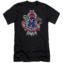 Teen Titans Go - Mens Raven Premium Slim Fit T-Shirt