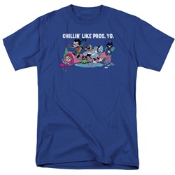 Teen Titans Go - Mens Like Pros Yo T-Shirt