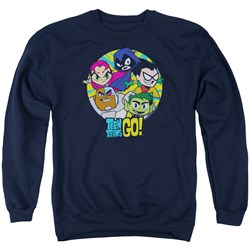 Teen Titans Go - Mens Go Go Group Sweater