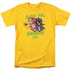 Teen Titans Go - Mens See Ya T-Shirt