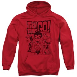 Teen Titans Go - Mens Team Up Pullover Hoodie