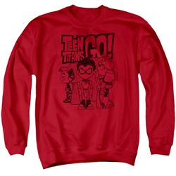 Teen Titans Go - Mens Team Up Sweater