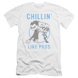 Teen Titans Go - Mens Like Pros Premium Slim Fit T-Shirt