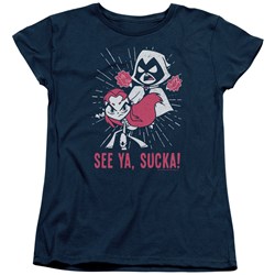 Teen Titans Go - Womens Suckas T-Shirt