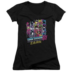 Teen Titans Go To The Movies - Juniors To The Movies V-Neck T-Shirt