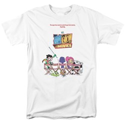 Teen Titans Go To The Movies - Mens Poster T-Shirt