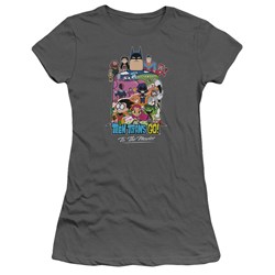 Teen Titans Go To The Movies - Juniors Hollywood T-Shirt