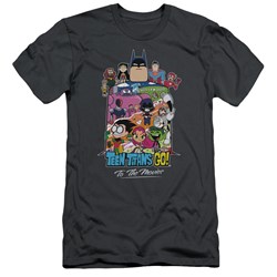 Teen Titans Go To The Movies - Mens Hollywood Slim Fit T-Shirt