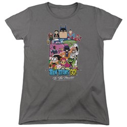 Teen Titans Go To The Movies - Womens Hollywood T-Shirt