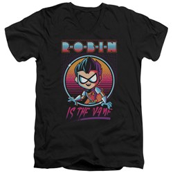 Teen Titans Go To The Movies - Mens Robin V-Neck T-Shirt