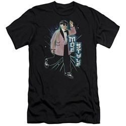 Three Stooges - Mens Moe Style Premium Slim Fit T-Shirt