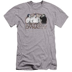 Three Stooges - Mens Nyuk Dynasty Premium Slim Fit T-Shirt